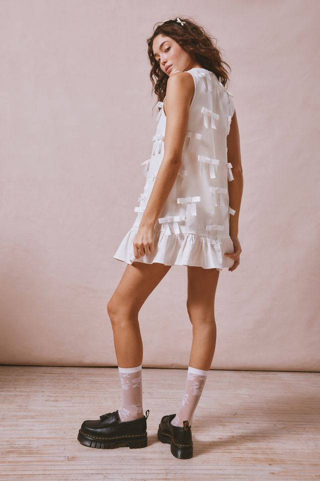 ワンピース sister jane / Bloom Bow Mini Dress Sister Jane Bloom Bow Shift Mini Dress | Urban Outfitters