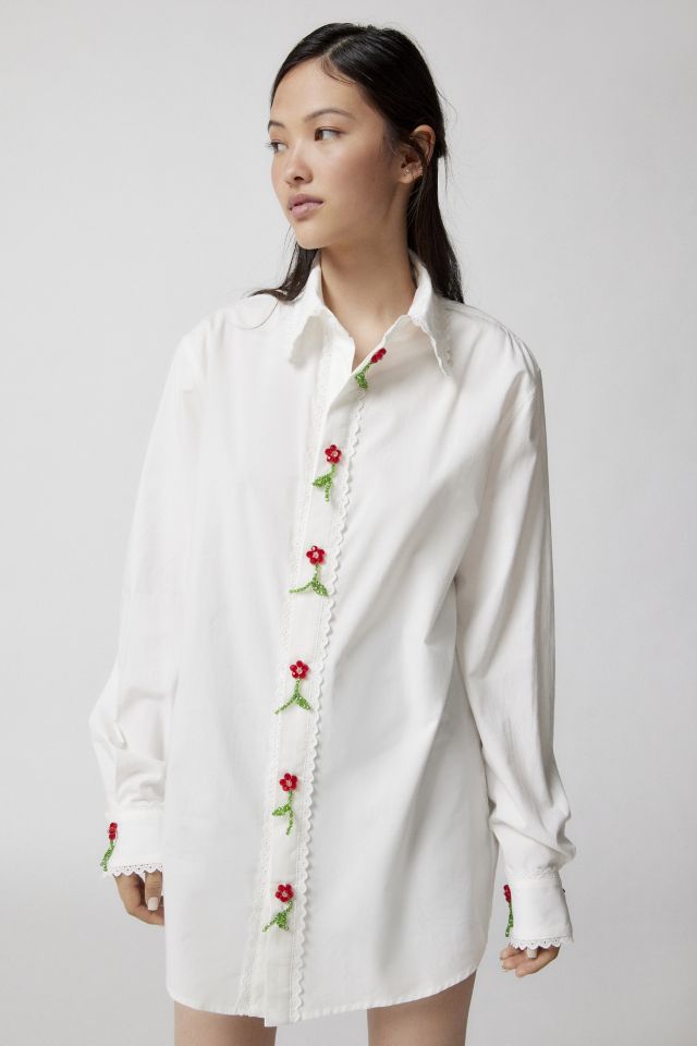 Sister Jane Penny Embellished Shirt Dress #1