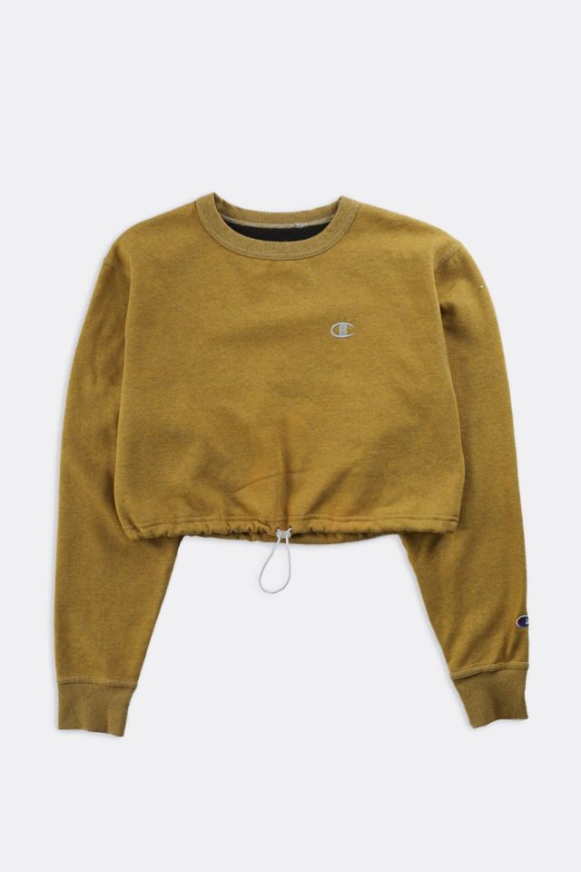 Champion sweater clearance crop top 80