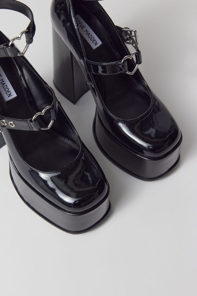 Urban Outfitters Uo Paige T-Strap Mary Jane Shoe Shoe in Black, Women's at Urban Outfitters