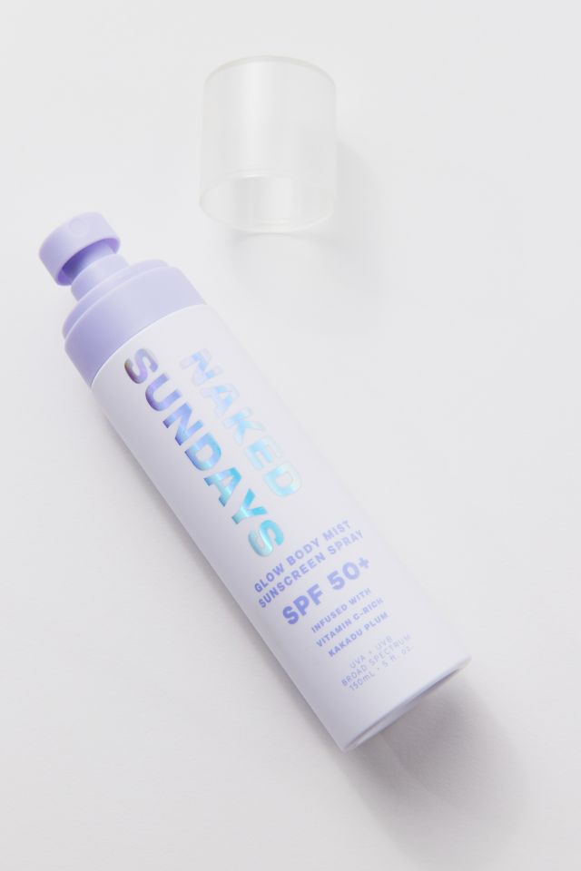 Naked Sundays SPF 50+ Glow Body Mist Sunscreen Spray #1