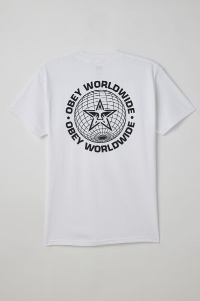 OBEY Worldwide Globe Tee | Urban Outfitters