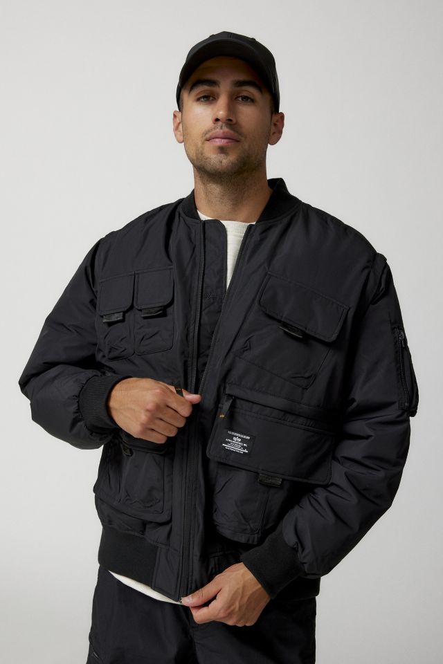 Alpha Industries Multi Pocket Flight Jacket | Urban Outfitters