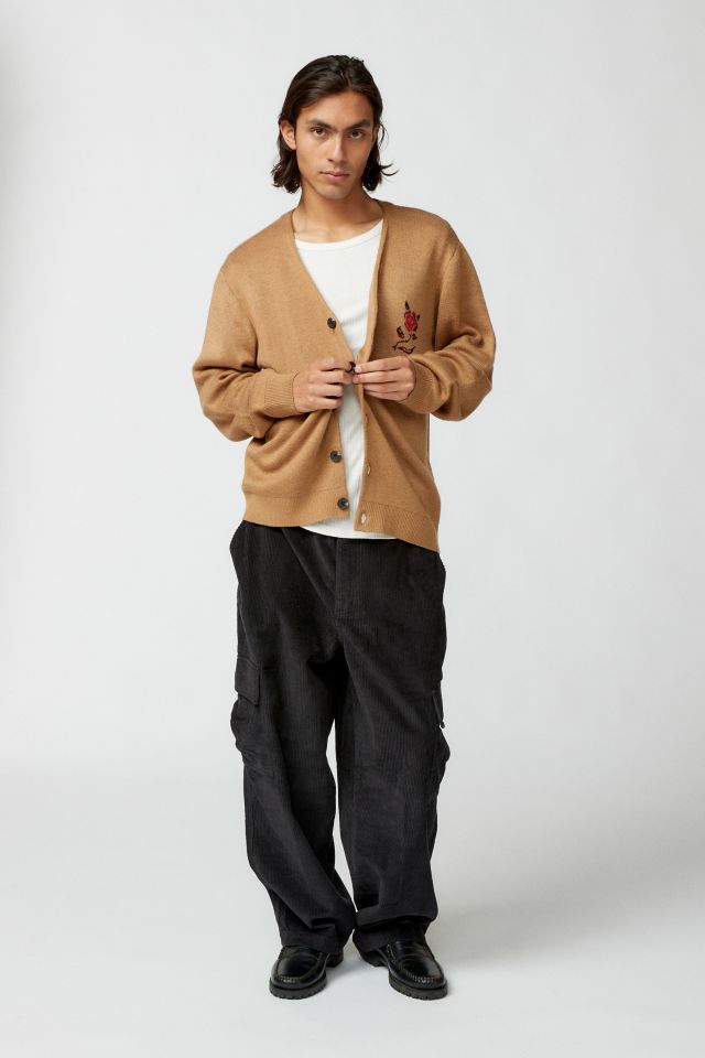 BIGWIG BAGGY CORDUROY CARGO PANT - ARMY I OBEY - Momentum Clothing