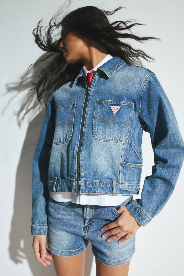 Guess denim cheap jacket urban outfitters