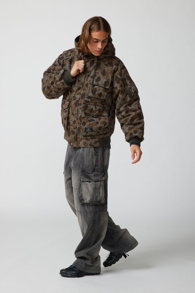 Alpha Industries MA-1 Patterned Bomber Jacket #1