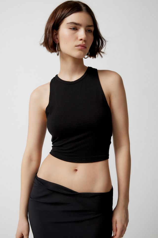 UO Scarlet Open-Back Cropped Top | Urban Outfitters