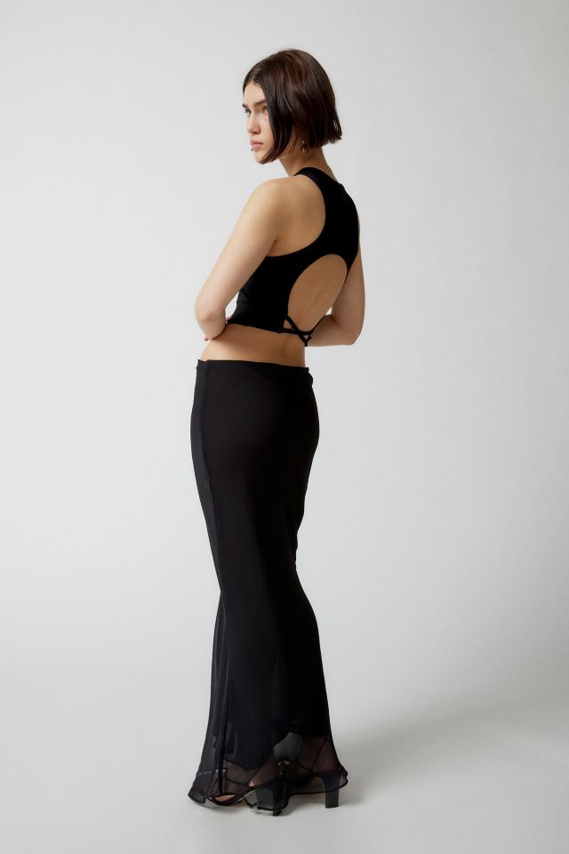 UO Scarlet Open-Back Cropped Top #1