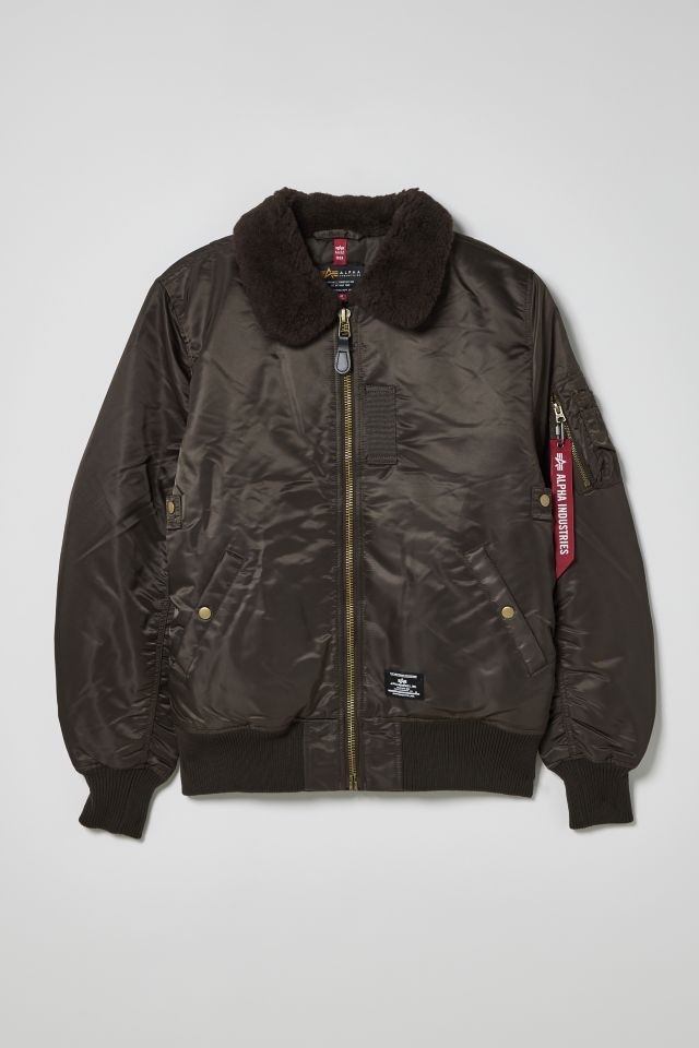 Alpha Industries B 15 Mod Flight Jacket Urban Outfitters Canada