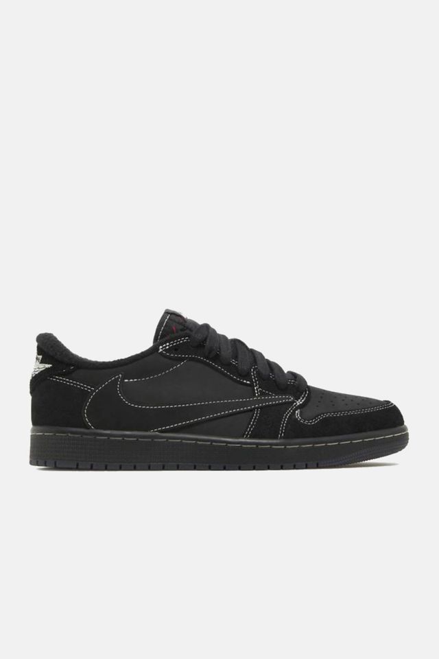 Air Jordan 1 Low OG x TS SP 'Black Phantom' Sneakers - DM7866-001