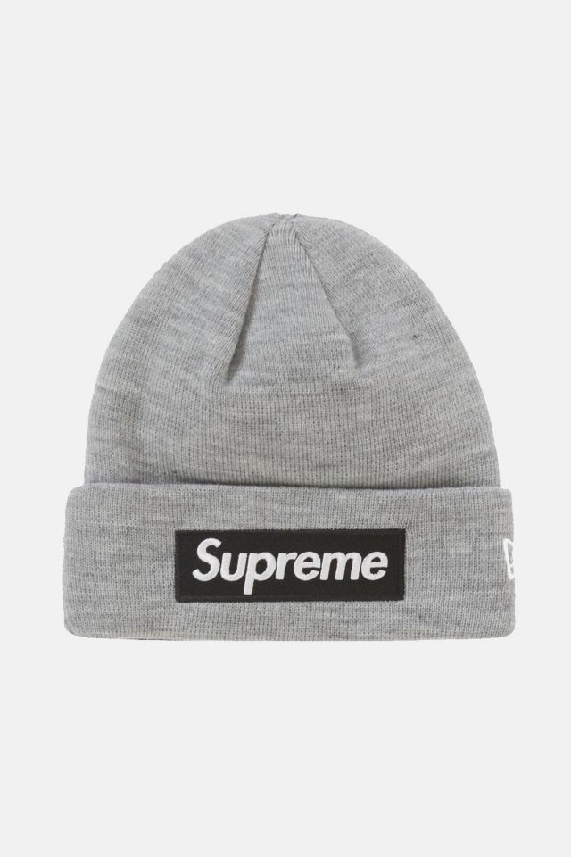 Supreme New Era Box Logo Beanie (FW22) | Urban Outfitters