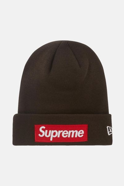 Supreme New Era Box Logo Beanie (fw22) in Blue for Men