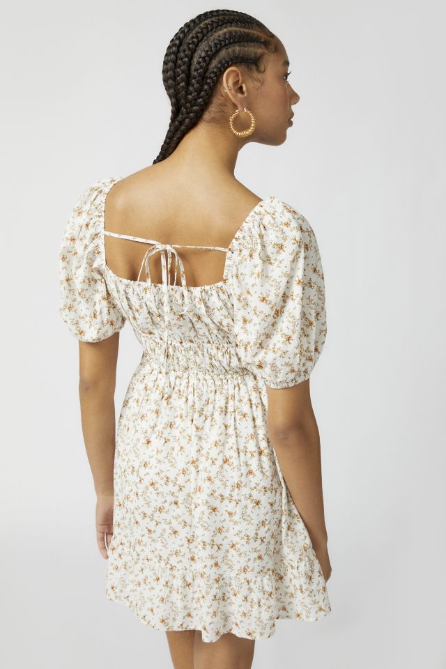 Dress Forum Floral Babydoll Mini Dress #4