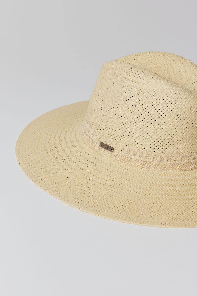 Gigi Pip Fiona Straw Fedora Hat | Urban Outfitters display picture 1