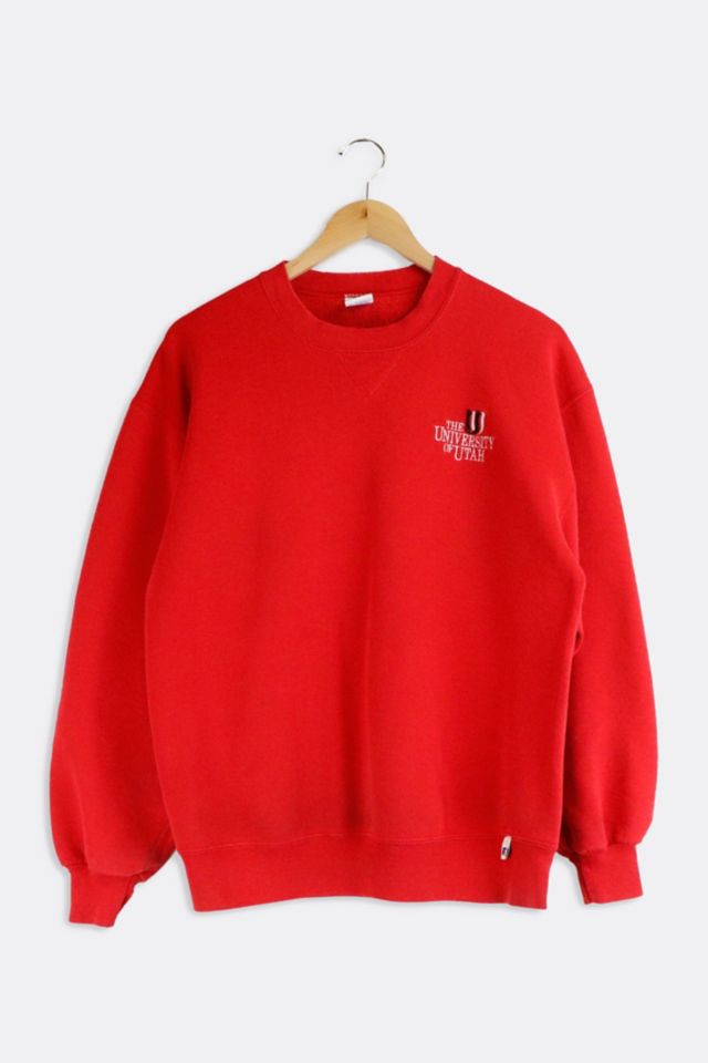 Vintage The University Of Utah Crewneck Sweatshirt