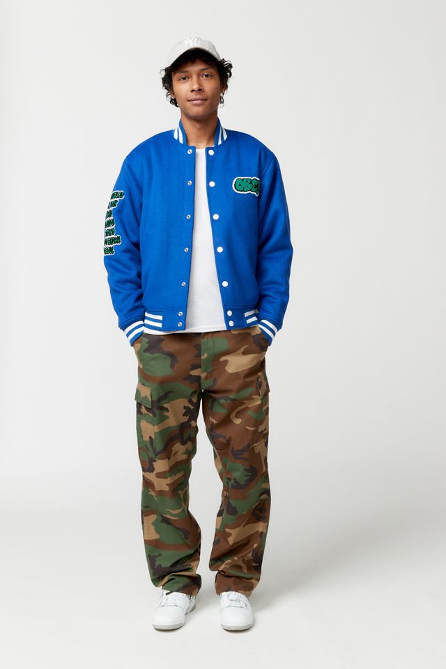OBEY Roll Call Varsity Jacket | Urban Outfitters