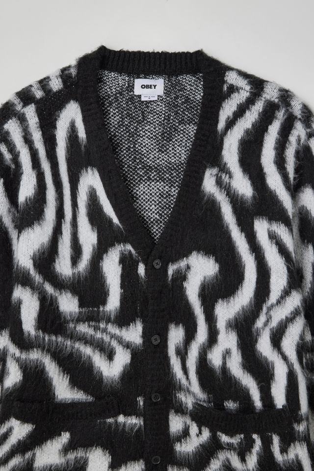OBEY Pally Cozy Cardigan | Urban Outfitters