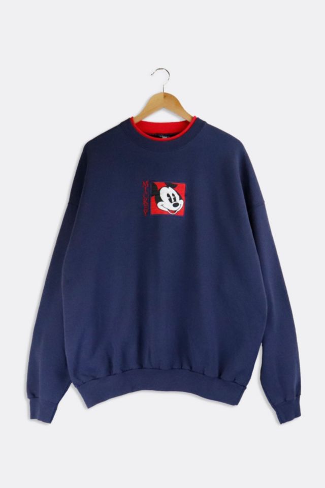 Vintage Disney Mickey Mouse Patch Sweatshirt | Urban Outfitters