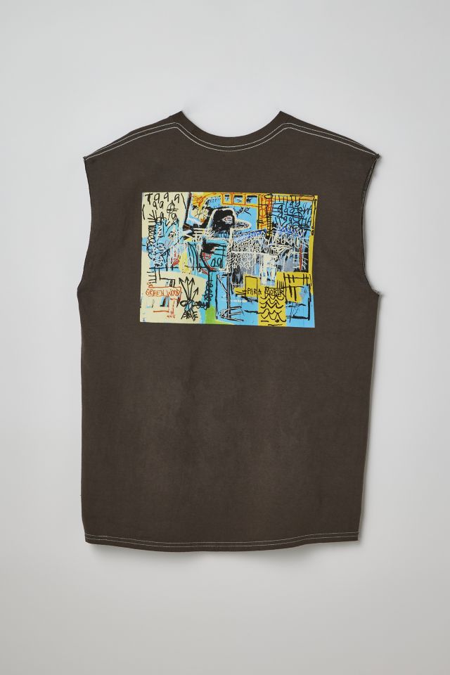 Basquiat Bird On Money Muscle Tee #2