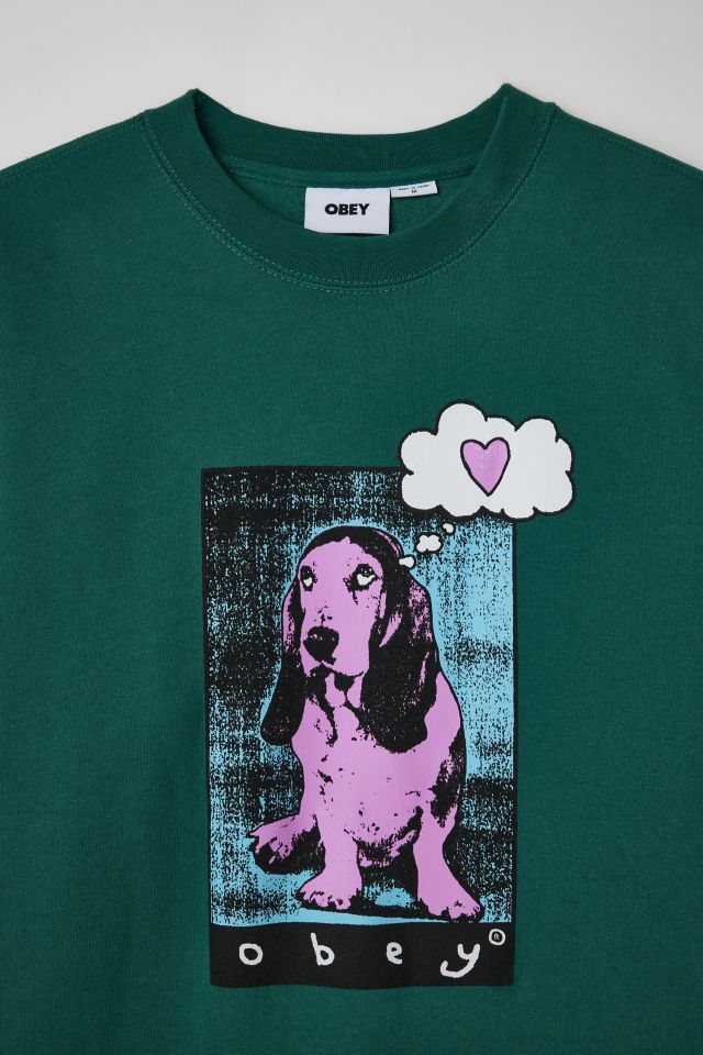 OBEY Love Pup Crew Neck Sweatshirt #3