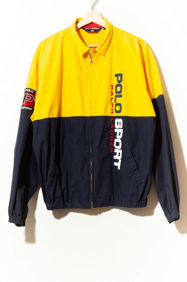 Vintage 1990s Polo Sport Ralph Lauren Color Block Jacket | Urban