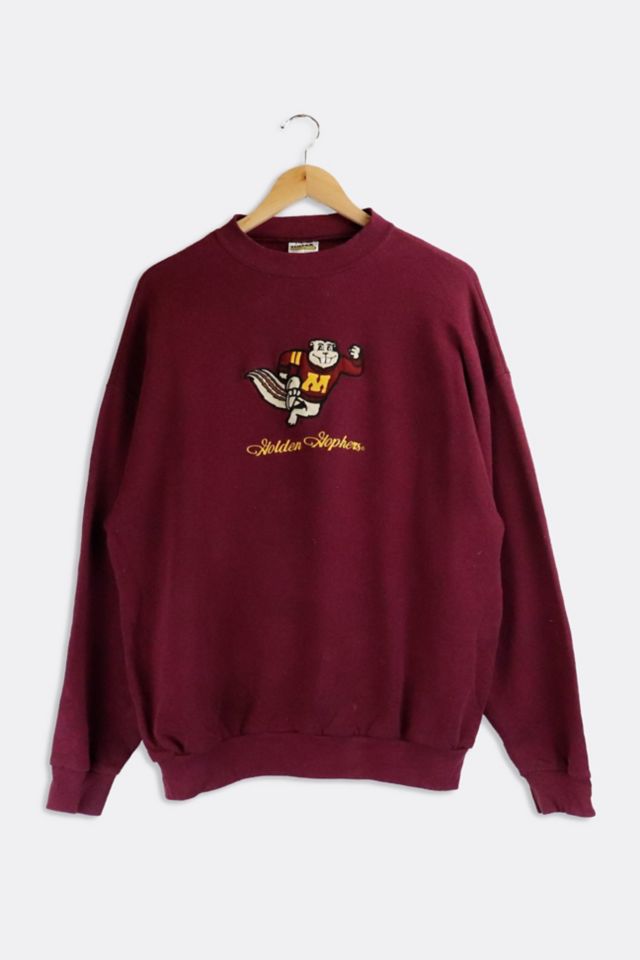 Vintage Minnesota Golden Gophers Team Mascot Running Sweatshirt