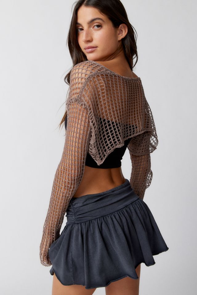 Lori Netted Shrug Cardigan #2