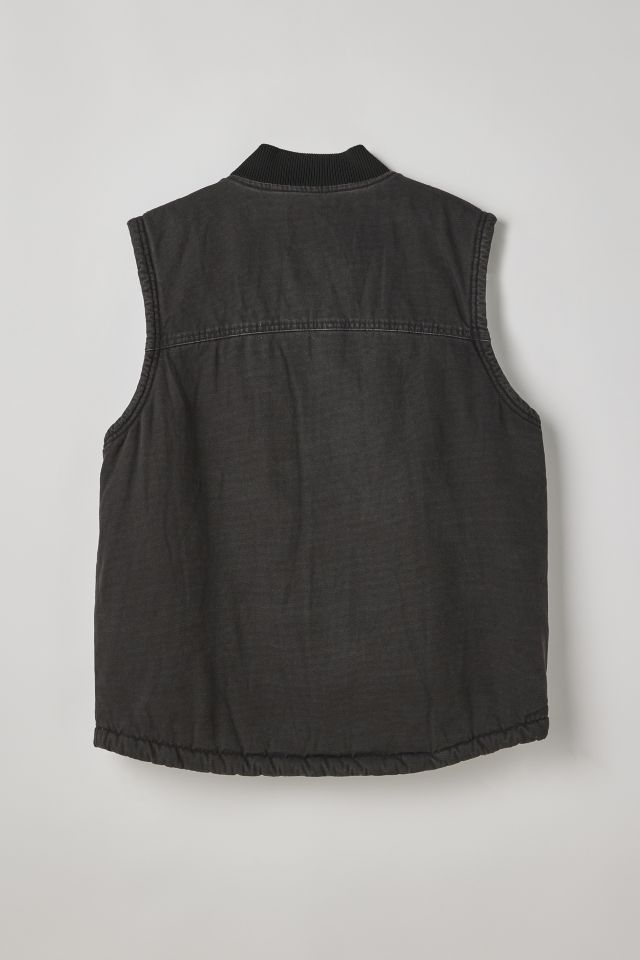 Dickies Fleece Lined Canvas Vest #2