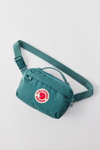 Fjall Raven Kanken Double-zip Hip Pack In Frost Green, Women's At Urban Outfitters