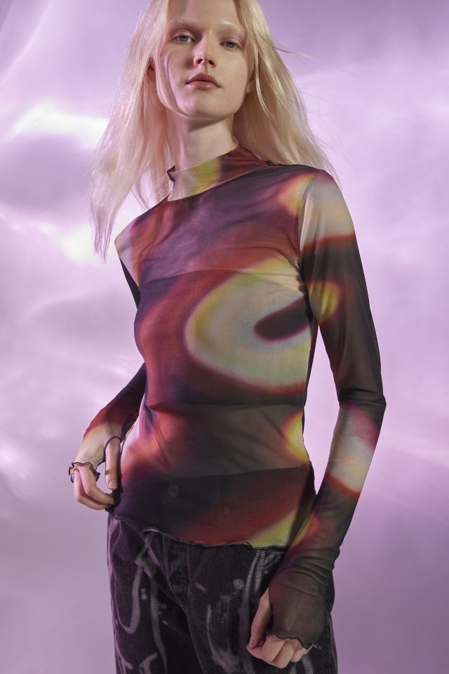 Levi’s® X Barbie Ferreira UO Exclusive Second Skin Mock Neck Top #2