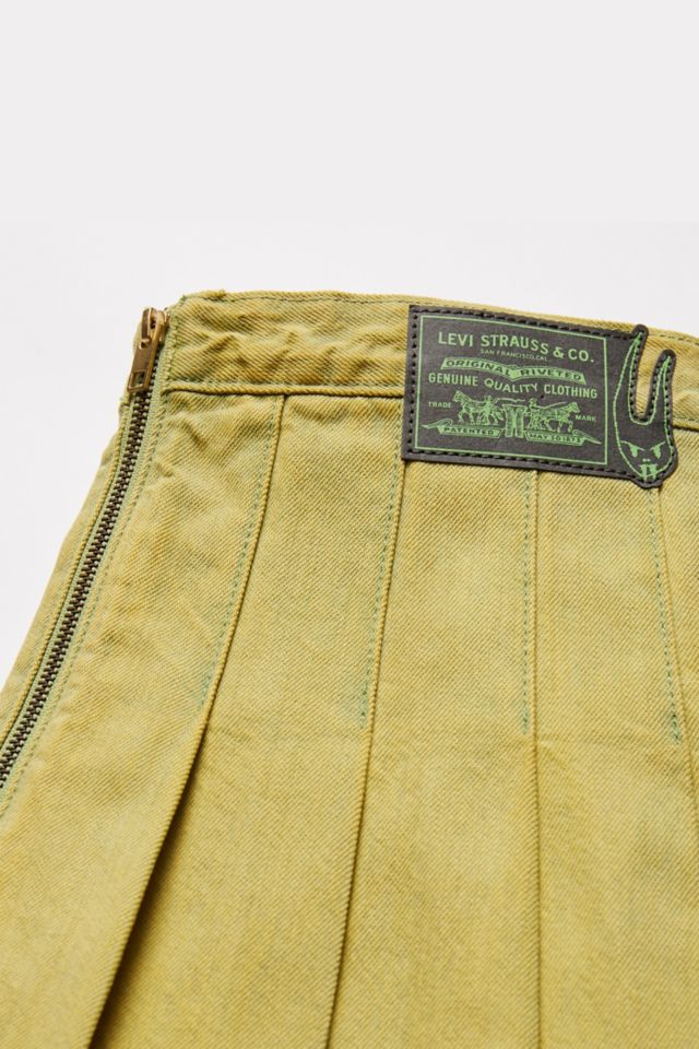Levi’s® X Barbie Ferreira UO Exclusive Pleated Mini Skirt #2