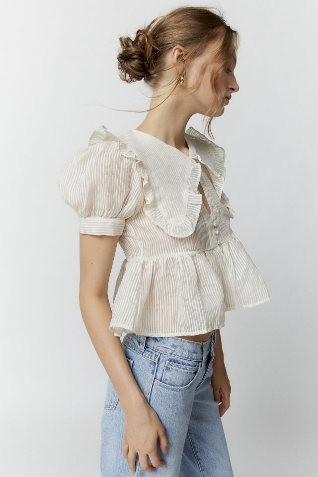 Blouse Beth à Col Kimchi Blue #2