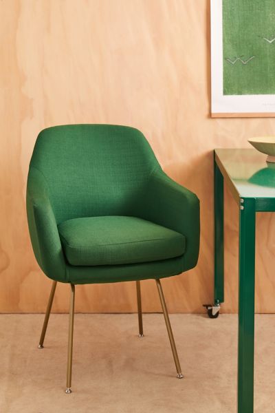Urban Outfitters Merritt Dining Chair In Green