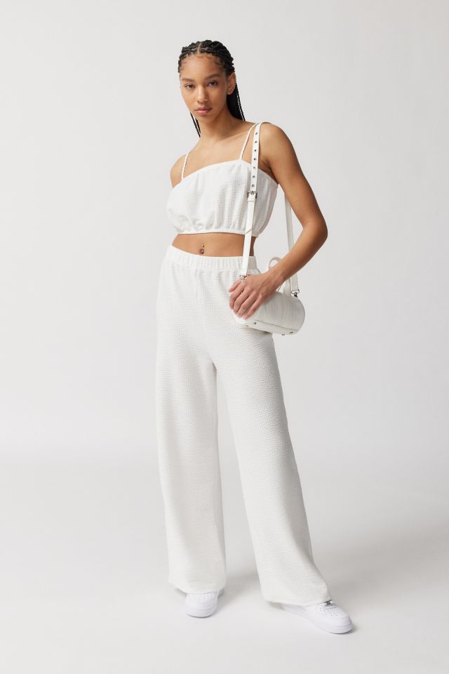 Urban Renewal Remnants Made In LA Waffle Gauze Tank Top #1