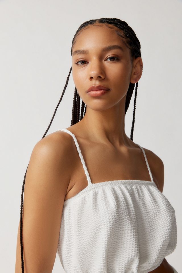 Urban Renewal Remnants Made In LA Waffle Gauze Tank Top #3