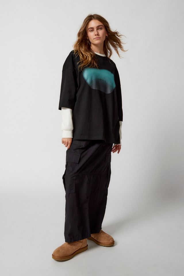 Tee Library Silence Oversized Tee | Urban Outfitters