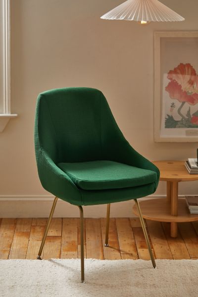 Urban Outfitters Tilly Woven Dining Chair In Green