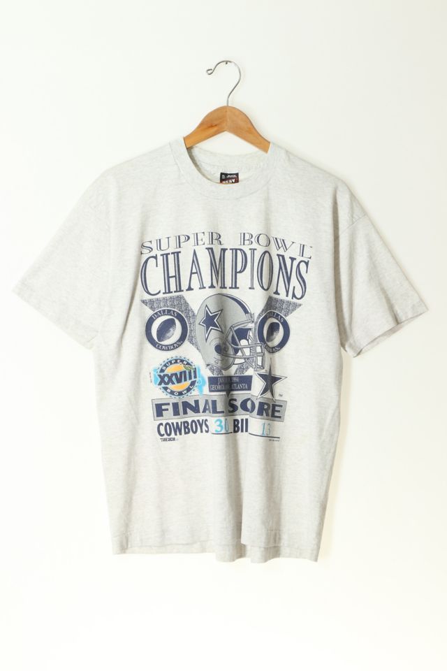 Vintage 1994 NFL shops Dallas Cowboys Super Bowl champions t shirt