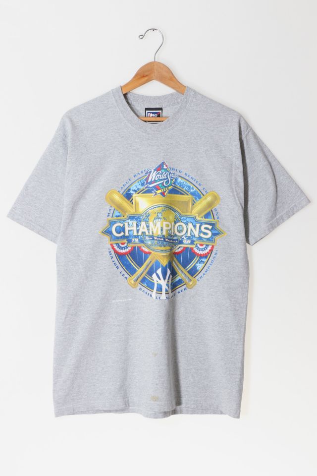 New York Yankees World Series Champions Signature T-Shirt For Men