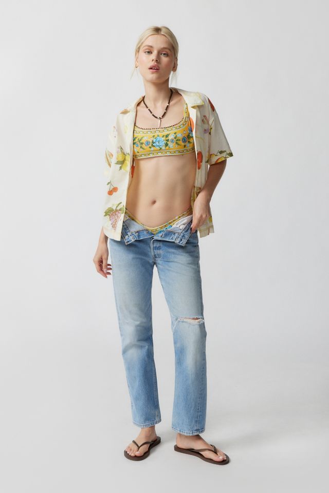 Kimchi Blue Lana Souvenir Button-Down Shirt #1