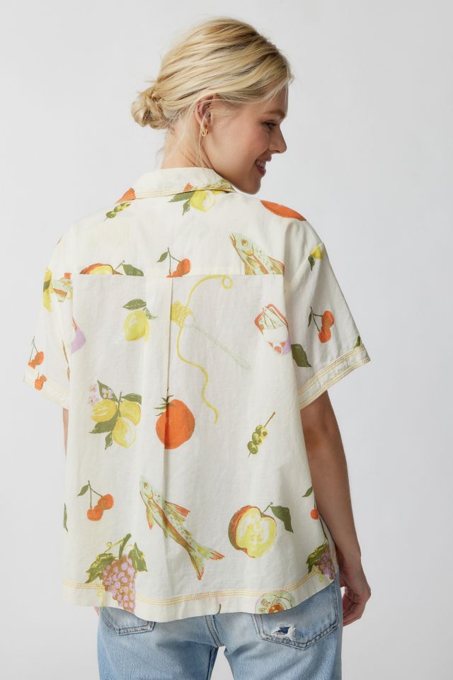 Kimchi Blue Lana Souvenir Button-Down Shirt #3