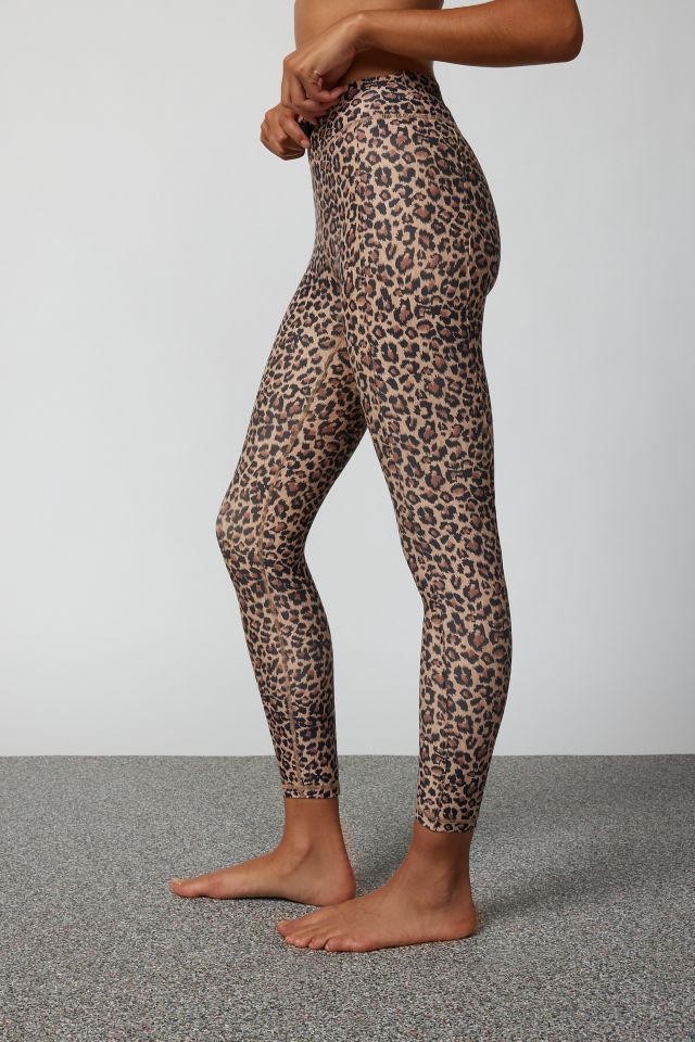 Oxyfit Leopard Print Leggings, Ruby Leopard Print