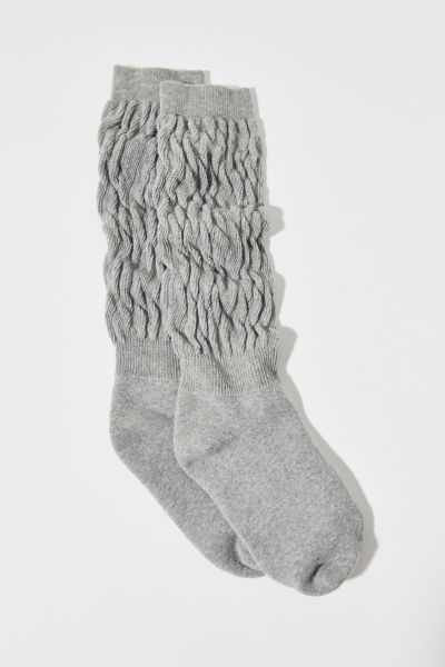 Iets Frans . Slouch Crew Sock In Charcoal, Women's At Urban Outfitters In Charcoal