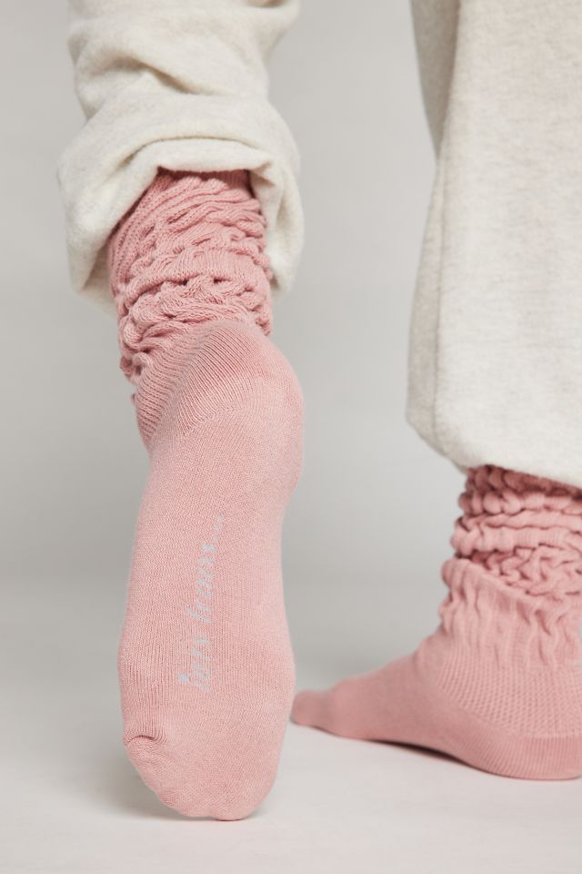 iets frans... Knit Slouch Crew Sock #1