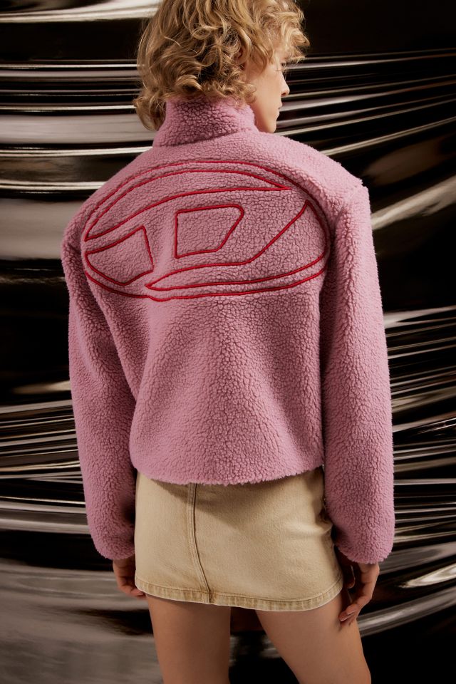 Diesel F-Chibi Fleece Zip-Up Jacket #1