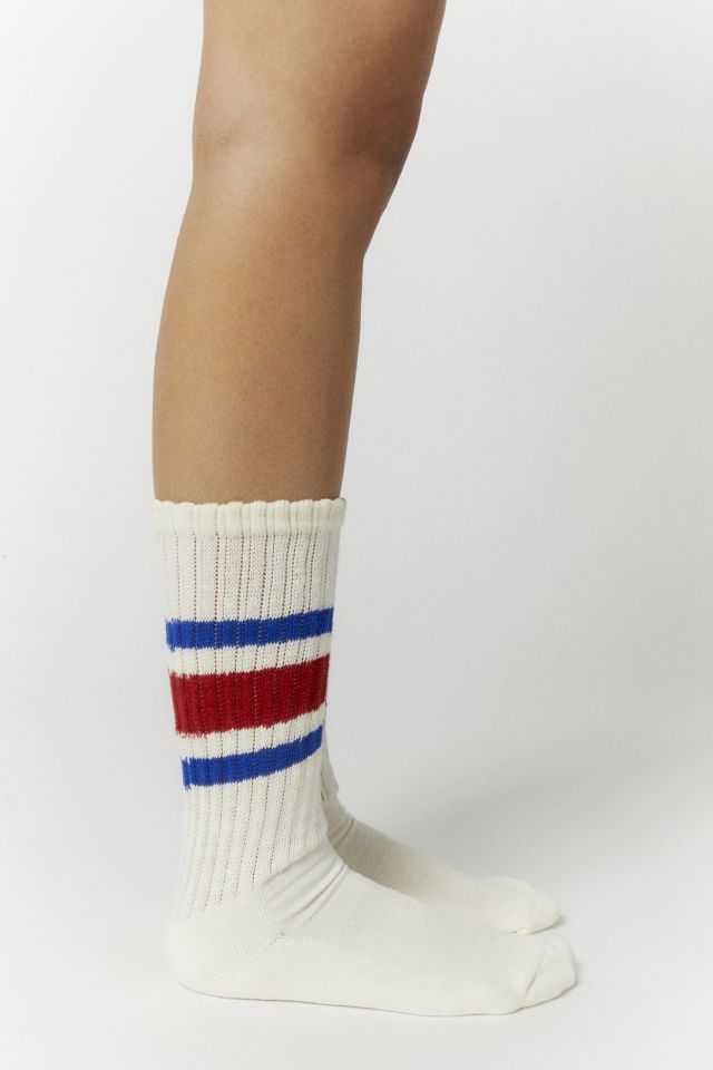Chaussette d'Équipage Slouchy à Rayure Varsity #1