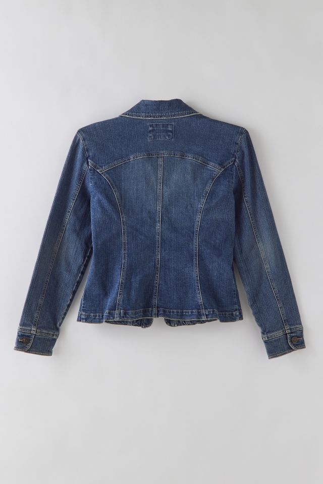 Vintage Live A Little Denim Jacket #1