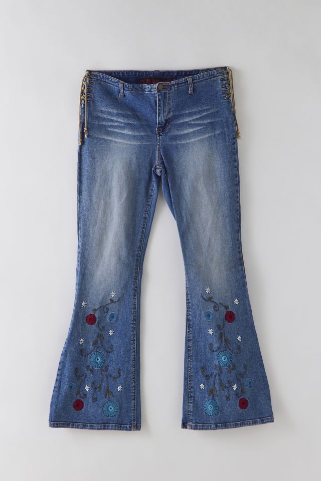 Vintage Mudd Flower Tie Jean | Urban Outfitters