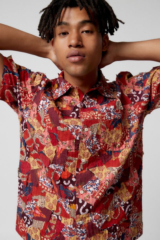 Chemise Boutonnée Patchwork Chintan KARDO #2