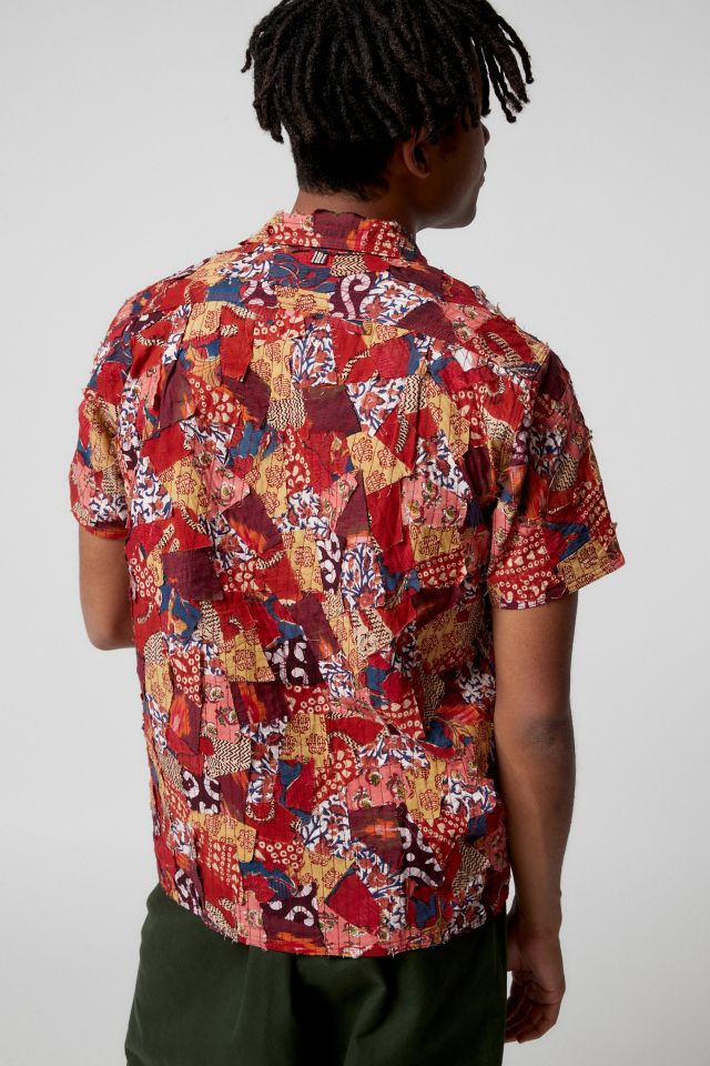 Chemise Boutonnée Patchwork Chintan KARDO #3